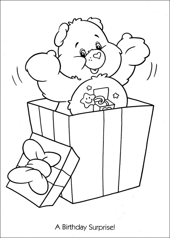 Dibujo para colorear: Care Bears (Dibujos animados) #37265 - Dibujos para Colorear e Imprimir Gratis