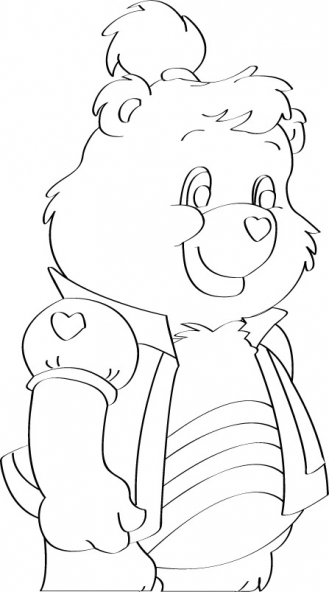 Dibujo para colorear: Care Bears (Dibujos animados) #37292 - Dibujos para Colorear e Imprimir Gratis