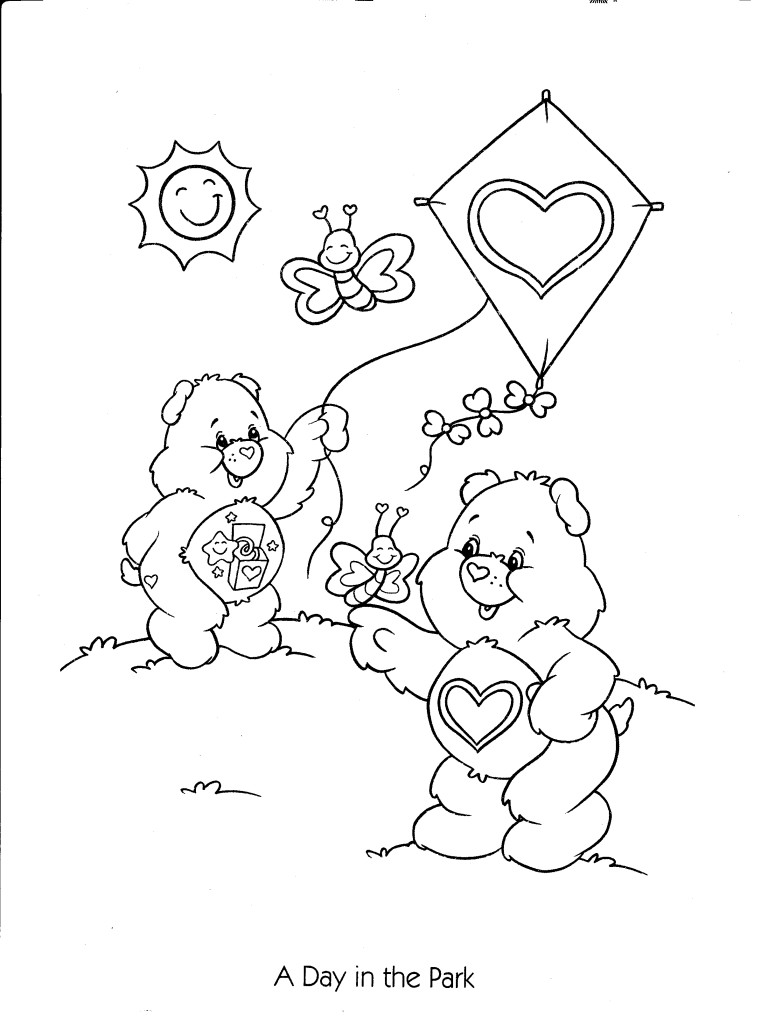 Dibujo para colorear: Care Bears (Dibujos animados) #37310 - Dibujos para Colorear e Imprimir Gratis