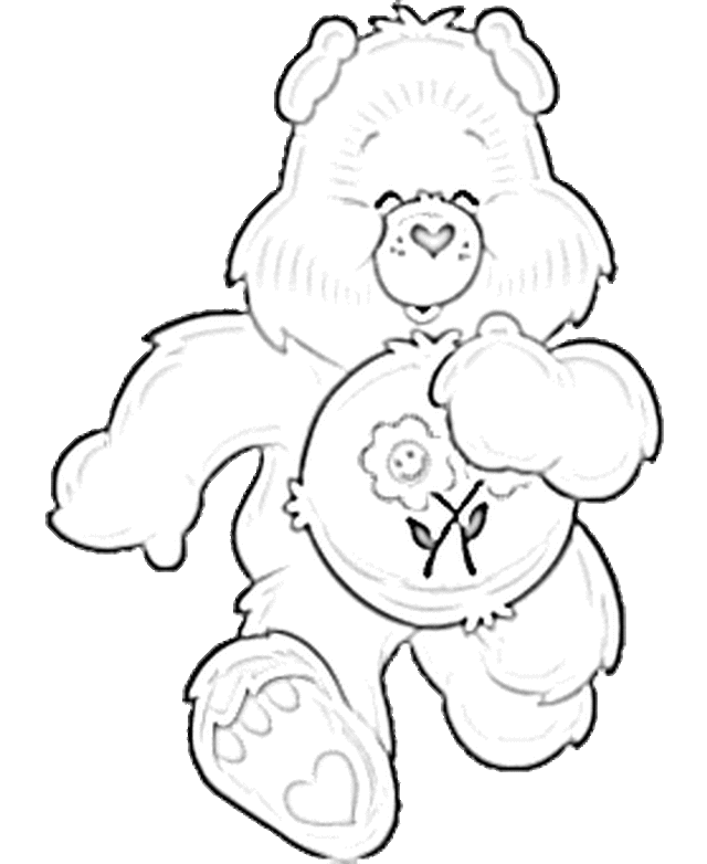 Dibujo para colorear: Care Bears (Dibujos animados) #37321 - Dibujos para Colorear e Imprimir Gratis