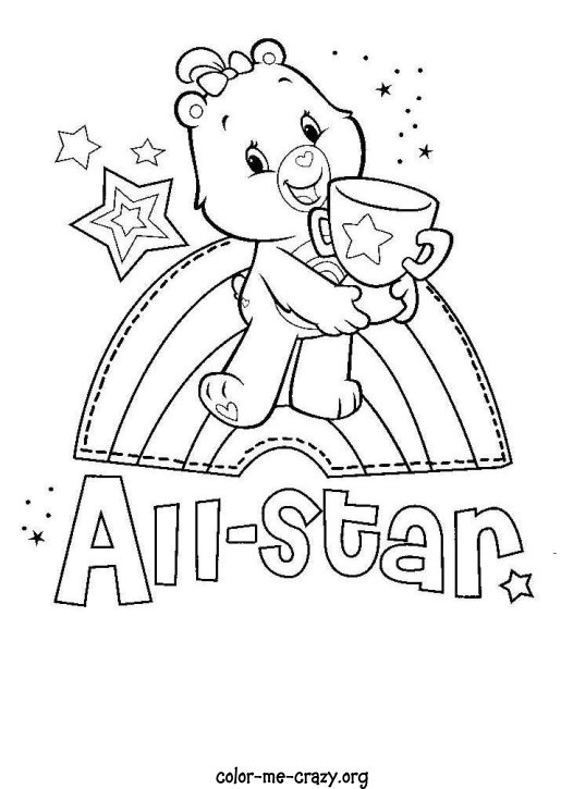 Dibujo para colorear: Care Bears (Dibujos animados) #37352 - Dibujos para Colorear e Imprimir Gratis