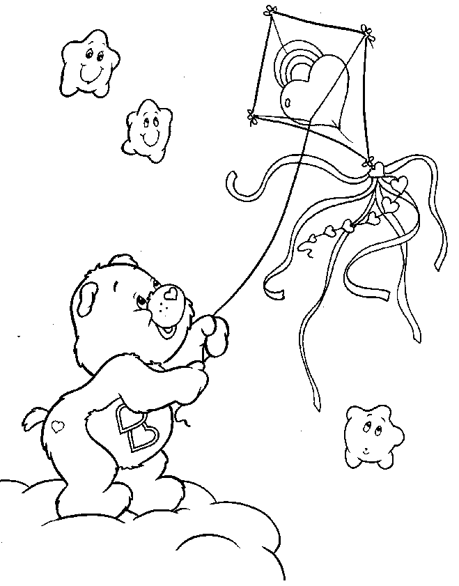 Dibujo para colorear: Care Bears (Dibujos animados) #37406 - Dibujos para Colorear e Imprimir Gratis