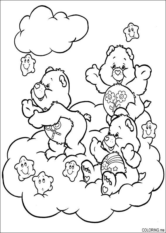 Dibujo para colorear: Care Bears (Dibujos animados) #37441 - Dibujos para Colorear e Imprimir Gratis