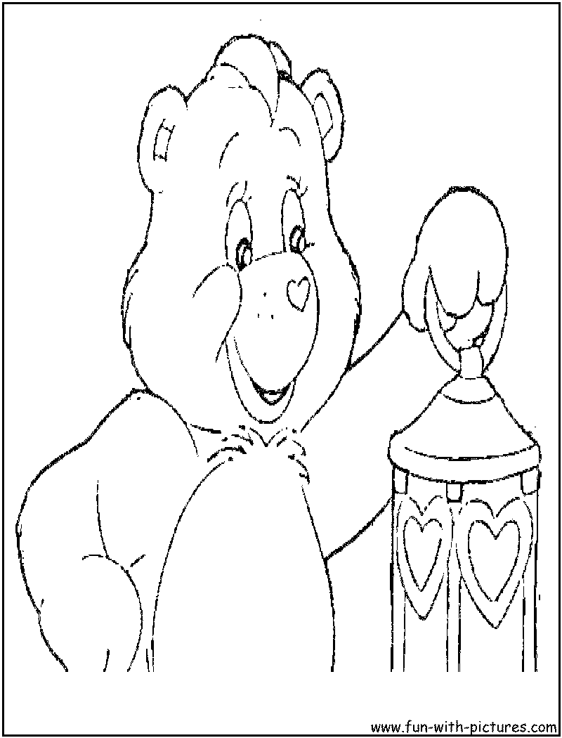 Dibujo para colorear: Care Bears (Dibujos animados) #37446 - Dibujos para Colorear e Imprimir Gratis