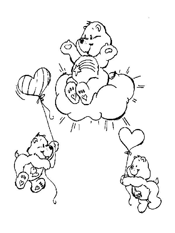 Dibujo para colorear: Care Bears (Dibujos animados) #37475 - Dibujos para Colorear e Imprimir Gratis