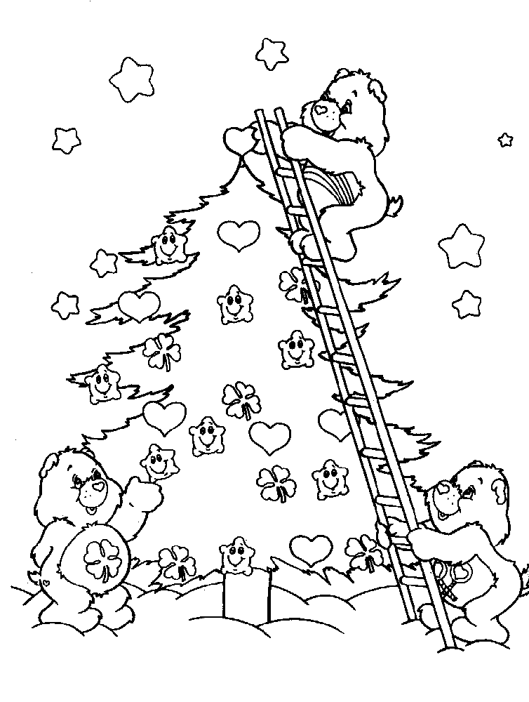 Dibujo para colorear: Care Bears (Dibujos animados) #37495 - Dibujos para Colorear e Imprimir Gratis