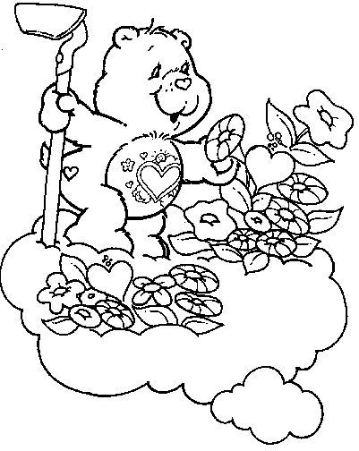 Dibujo para colorear: Care Bears (Dibujos animados) #37504 - Dibujos para Colorear e Imprimir Gratis