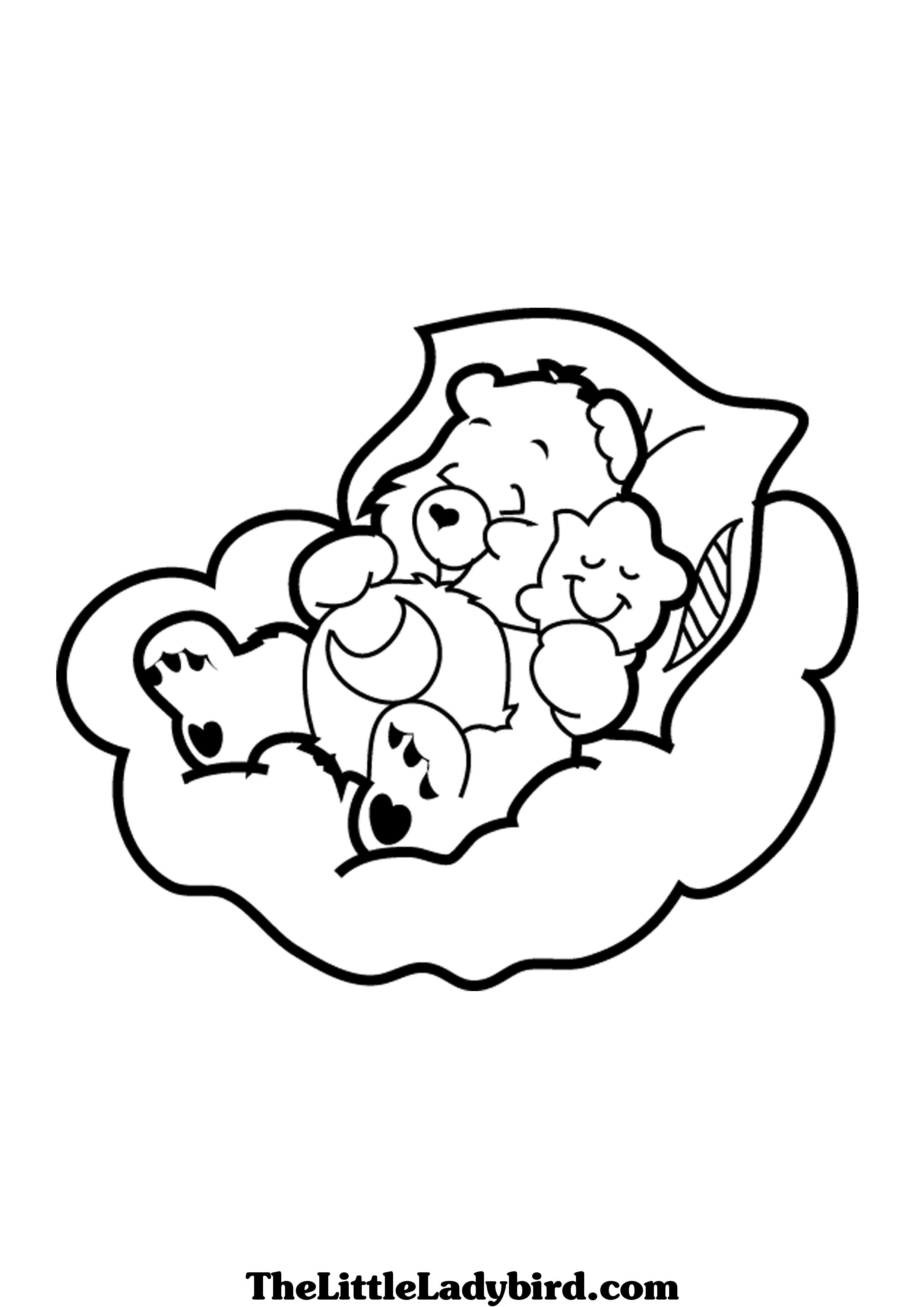 Dibujo para colorear: Care Bears (Dibujos animados) #37507 - Dibujos para Colorear e Imprimir Gratis