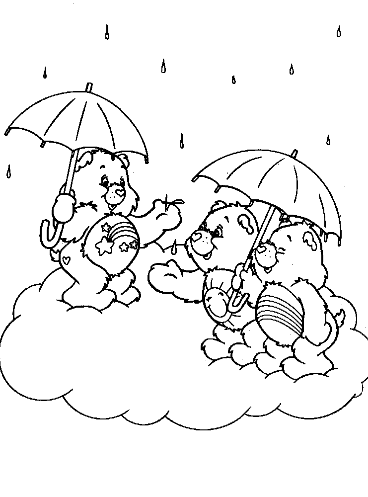 Dibujo para colorear: Care Bears (Dibujos animados) #37516 - Dibujos para Colorear e Imprimir Gratis