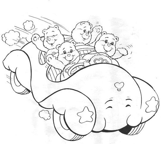 Dibujo para colorear: Care Bears (Dibujos animados) #37538 - Dibujos para Colorear e Imprimir Gratis