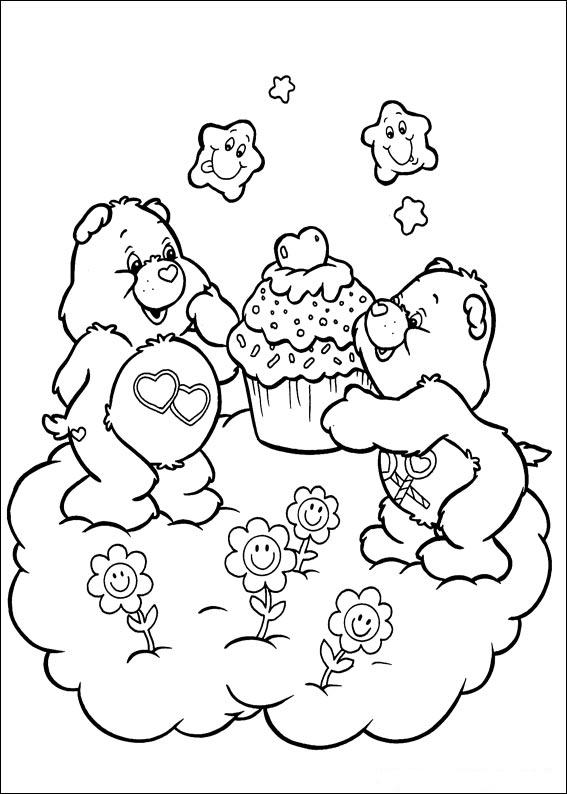 Dibujo para colorear: Care Bears (Dibujos animados) #37563 - Dibujos para Colorear e Imprimir Gratis