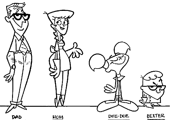 Dibujos de Dexter Laboratory #50622 (Dibujos animados) para colorear –  Páginas imprimibles gratis