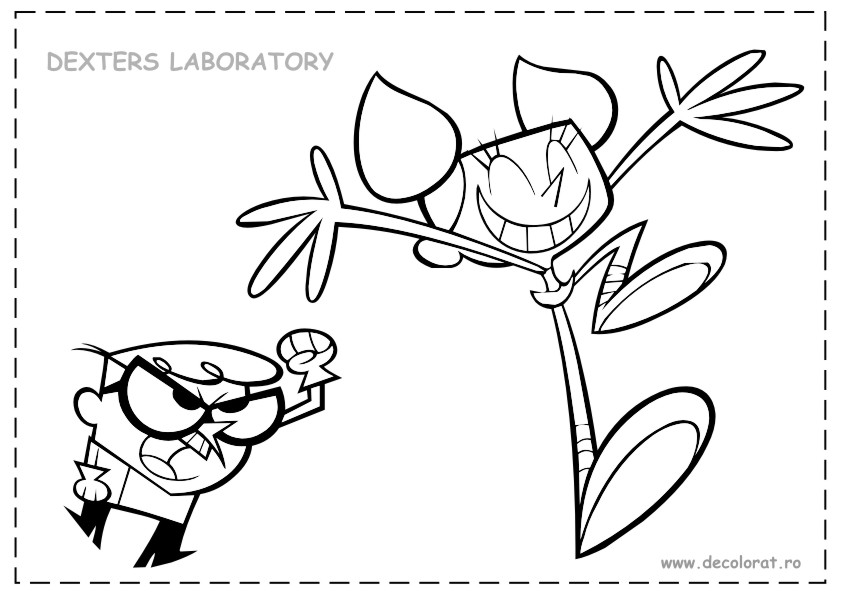 Dibujos de Dexter Laboratory #50718 (Dibujos animados) para colorear –  Páginas imprimibles gratis