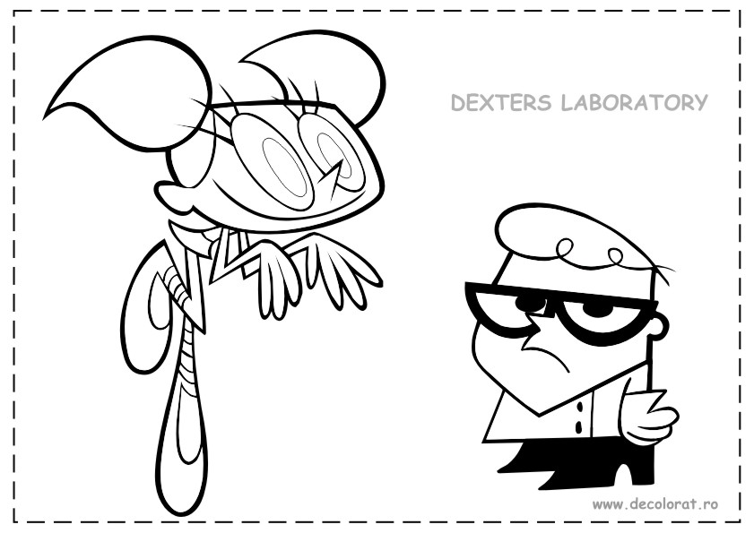 Dibujos de Dexter Laboratory #50749 (Dibujos animados) para colorear –  Páginas imprimibles gratis
