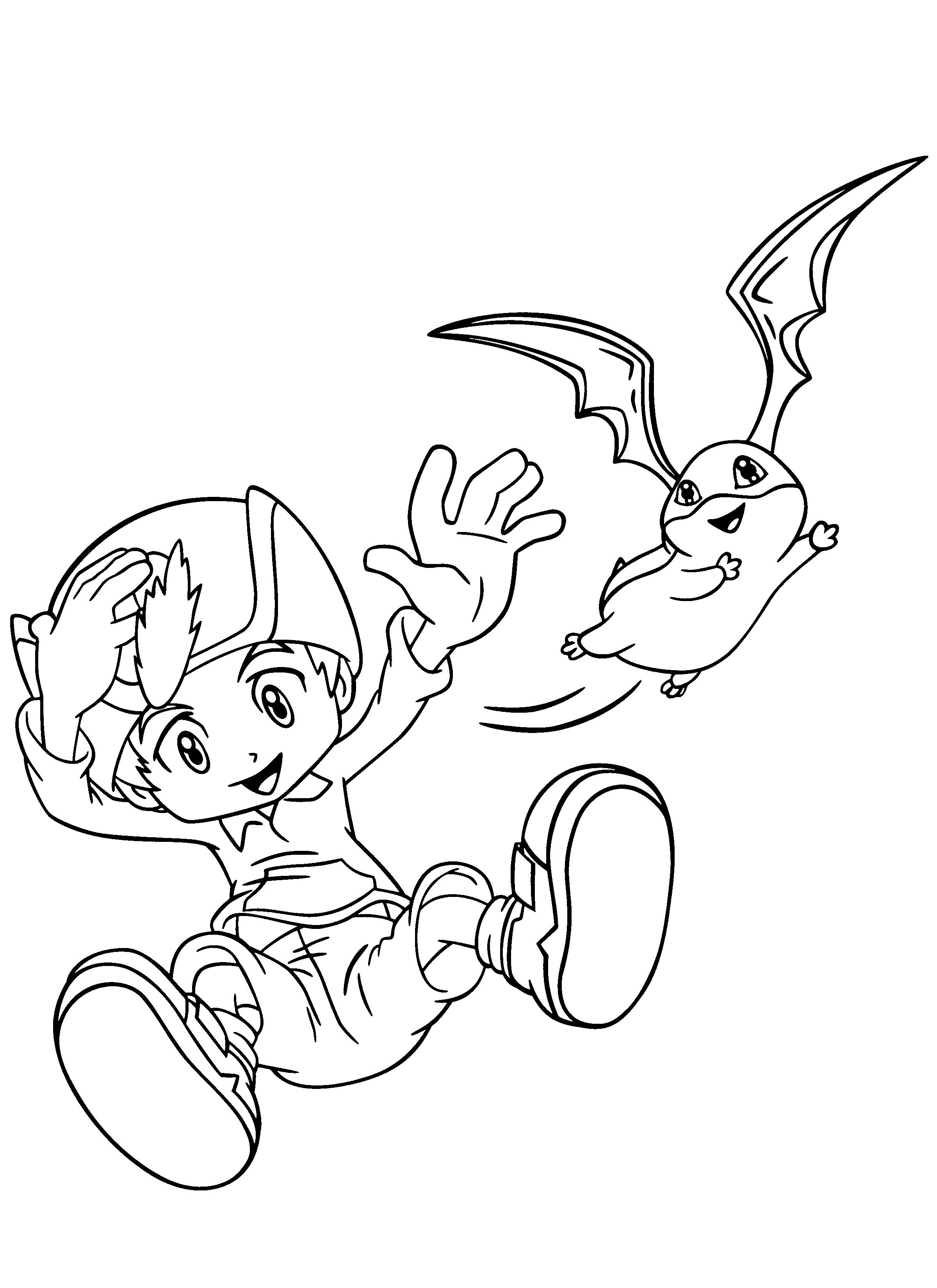 Dibujo para colorear: Digimon (Dibujos animados) #51434 - Dibujos para Colorear e Imprimir Gratis