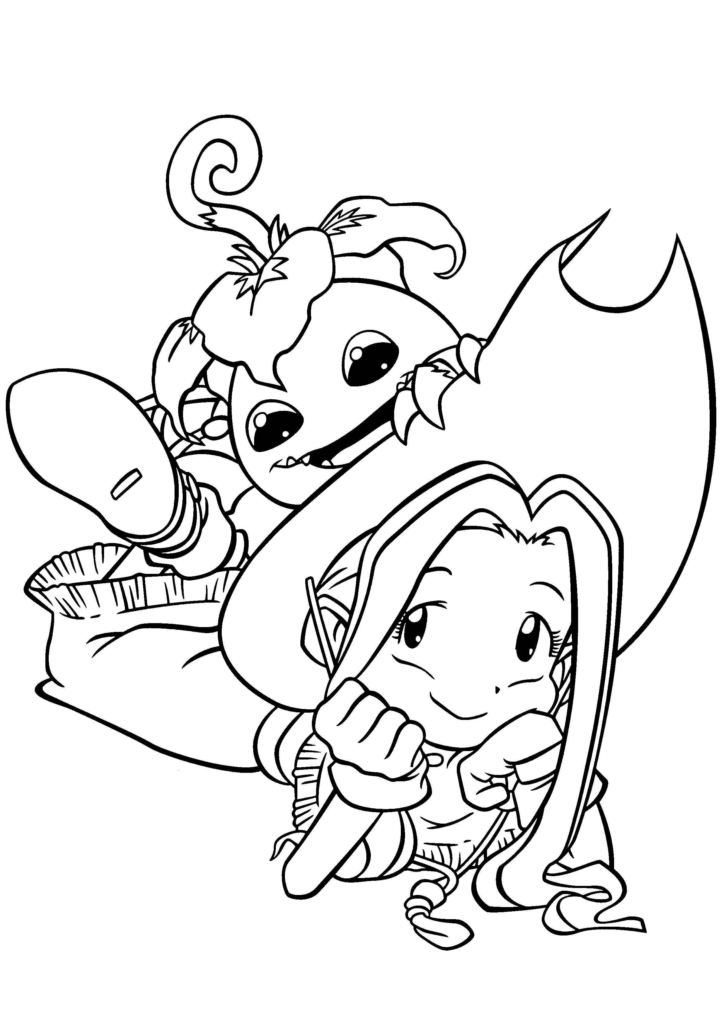 Dibujo para colorear: Digimon (Dibujos animados) #51451 - Dibujos para Colorear e Imprimir Gratis