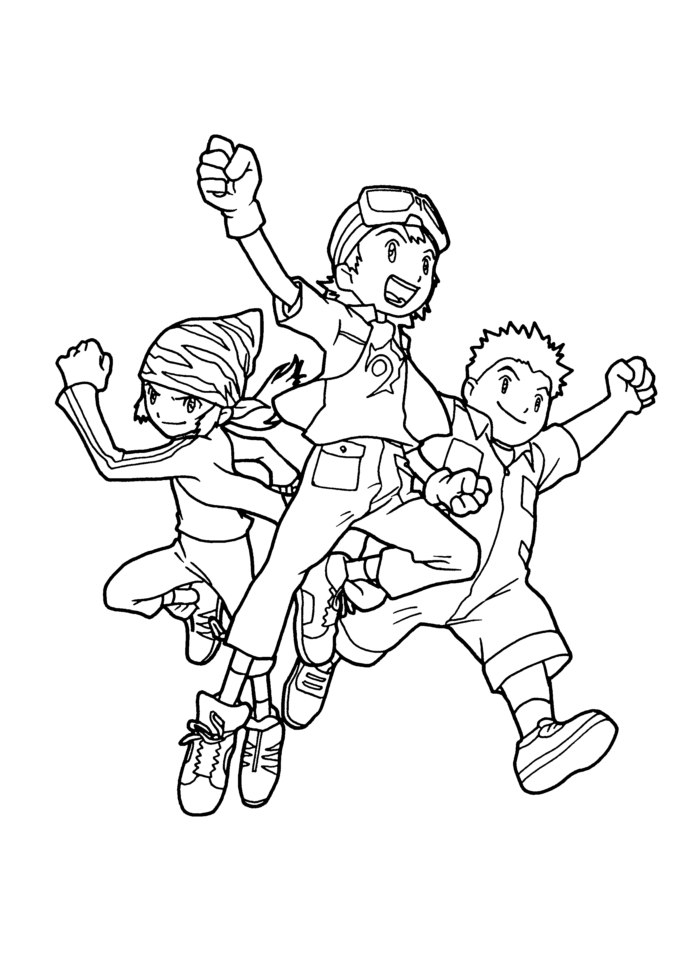 Dibujo para colorear: Digimon (Dibujos animados) #51456 - Dibujos para Colorear e Imprimir Gratis