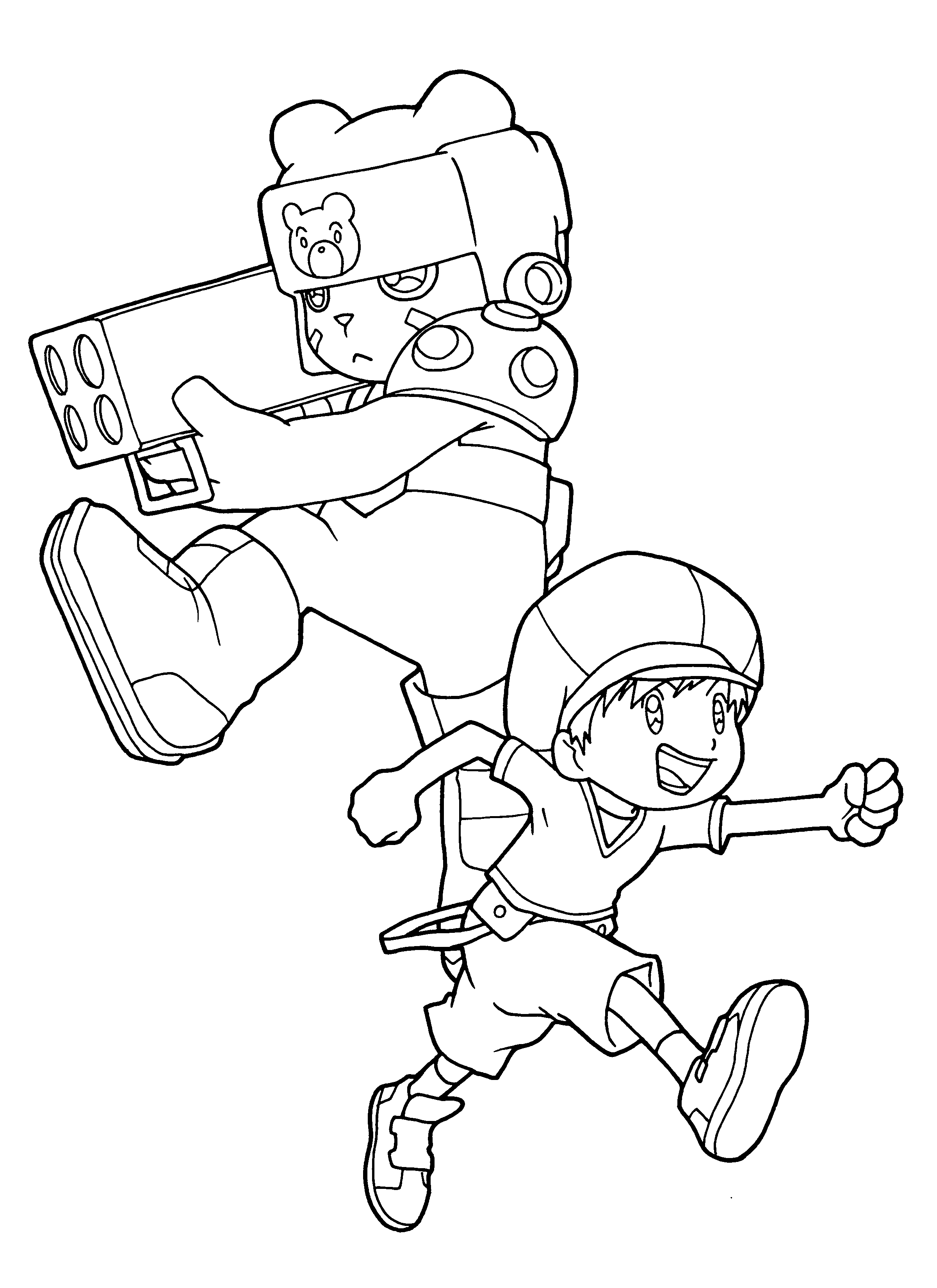 Dibujo para colorear: Digimon (Dibujos animados) #51480 - Dibujos para Colorear e Imprimir Gratis