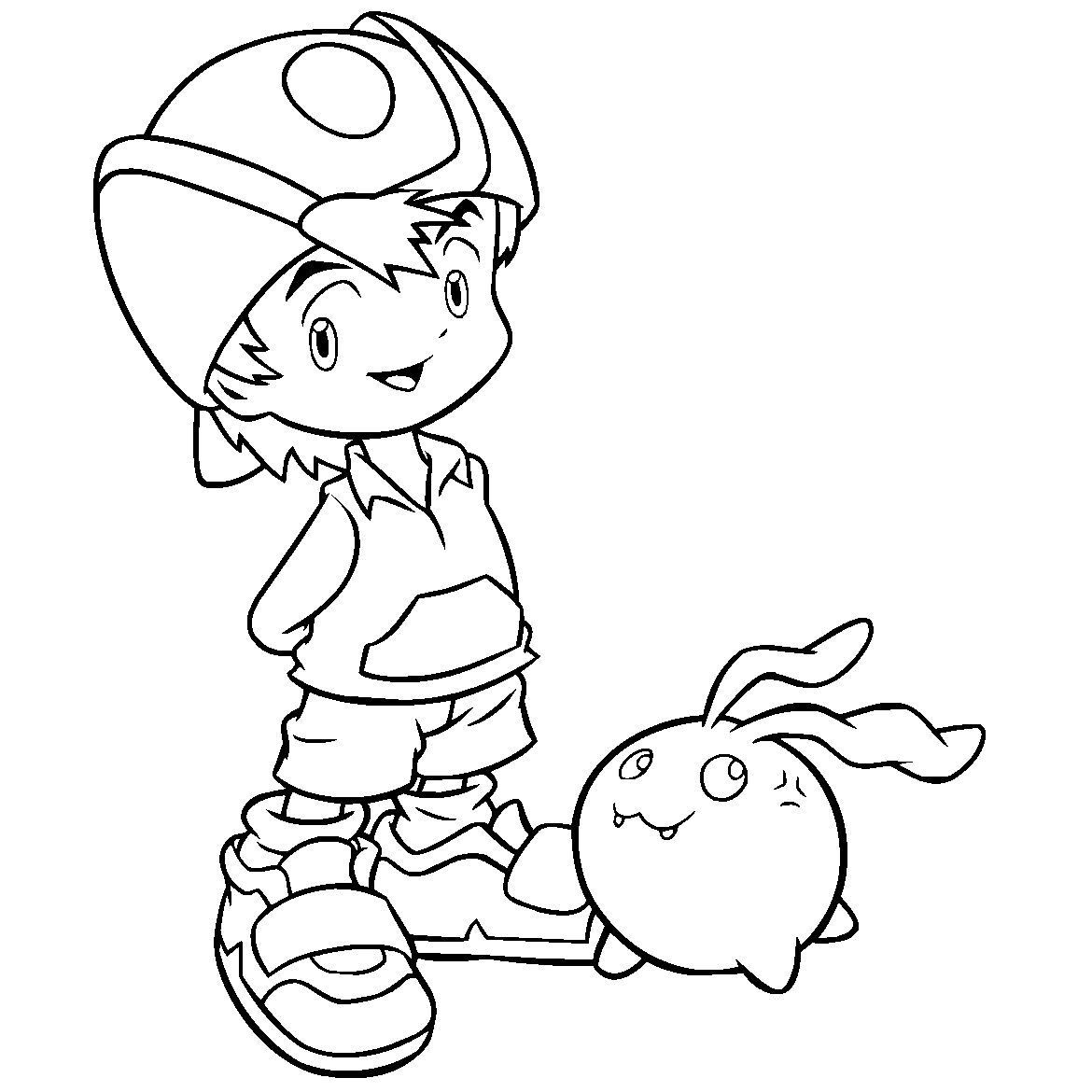 Dibujo para colorear: Digimon (Dibujos animados) #51502 - Dibujos para Colorear e Imprimir Gratis