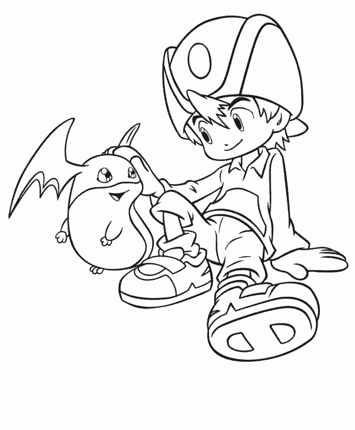 Dibujo para colorear: Digimon (Dibujos animados) #51546 - Dibujos para Colorear e Imprimir Gratis