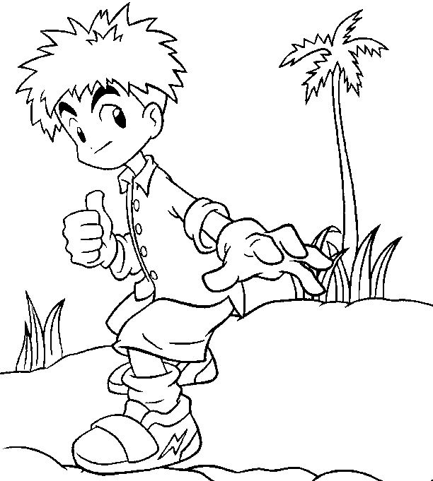 Dibujo para colorear: Digimon (Dibujos animados) #51550 - Dibujos para Colorear e Imprimir Gratis