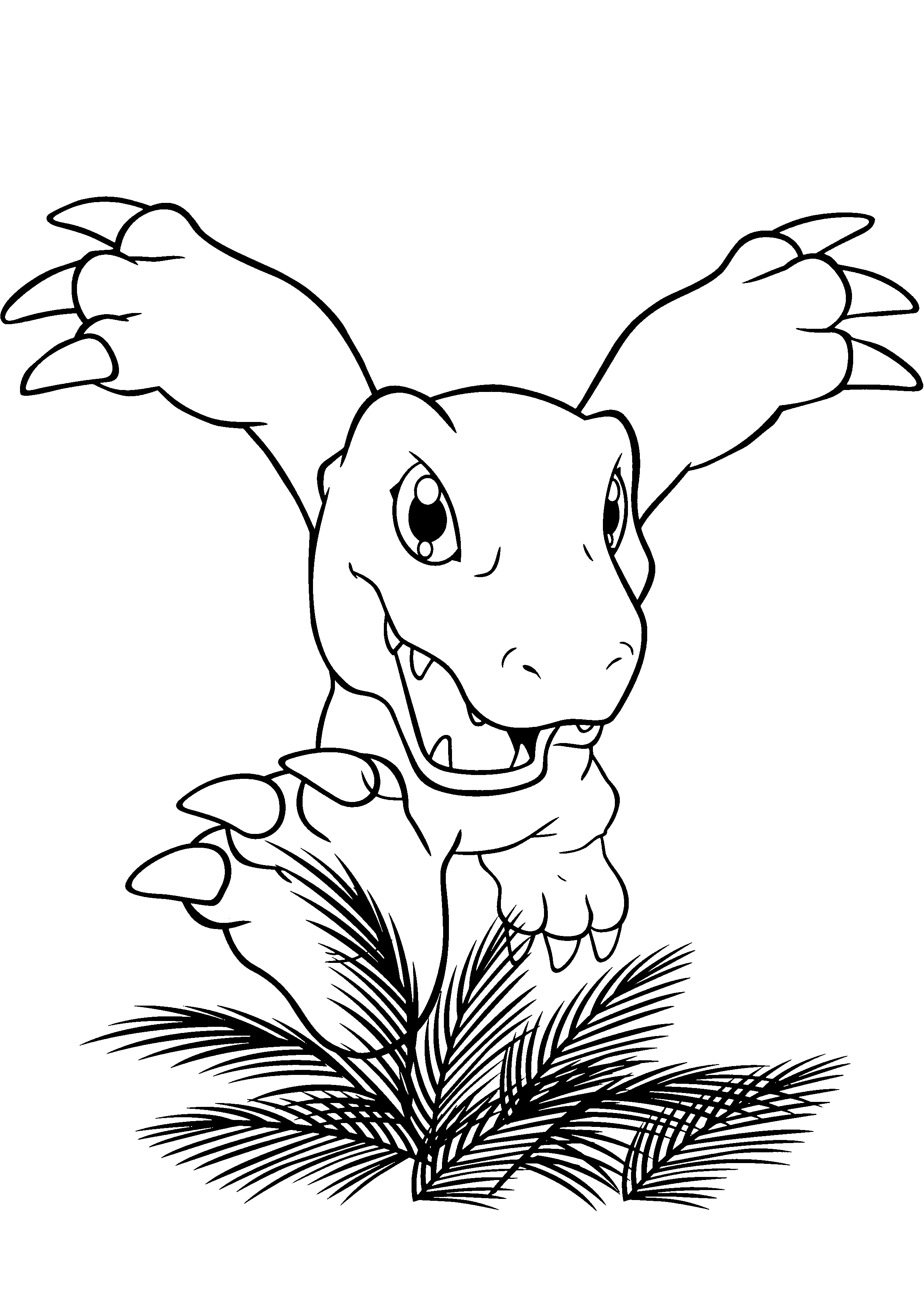 Dibujo para colorear: Digimon (Dibujos animados) #51553 - Dibujos para Colorear e Imprimir Gratis