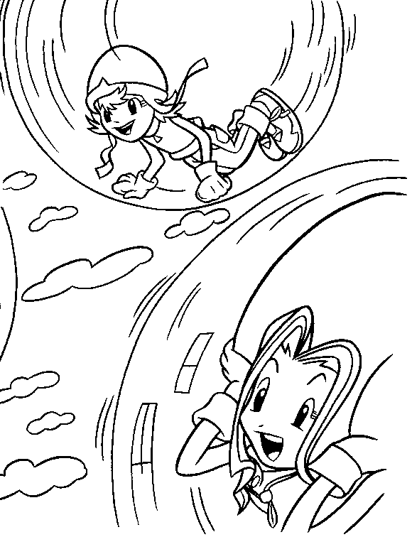 Dibujo para colorear: Digimon (Dibujos animados) #51599 - Dibujos para Colorear e Imprimir Gratis