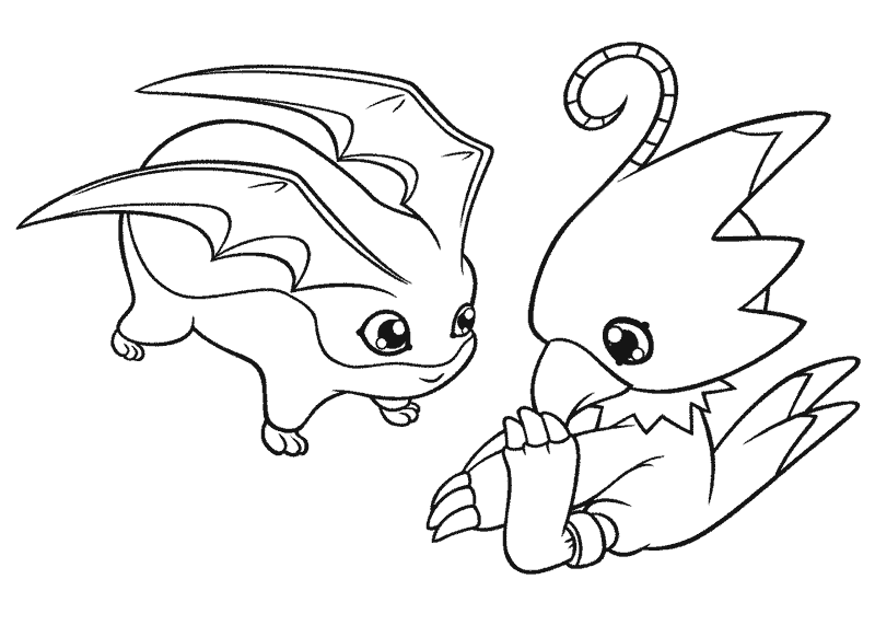 Dibujo para colorear: Digimon (Dibujos animados) #51601 - Dibujos para Colorear e Imprimir Gratis