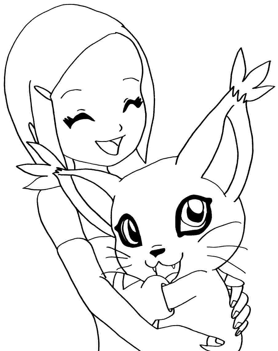 Dibujo para colorear: Digimon (Dibujos animados) #51623 - Dibujos para Colorear e Imprimir Gratis