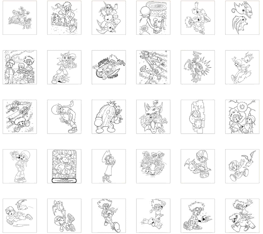 Dibujo para colorear: Digimon (Dibujos animados) #51650 - Dibujos para Colorear e Imprimir Gratis