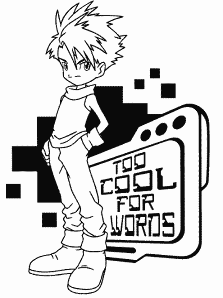 Dibujo para colorear: Digimon (Dibujos animados) #51659 - Dibujos para Colorear e Imprimir Gratis