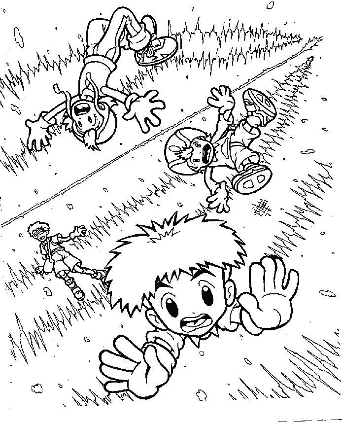 Dibujo para colorear: Digimon (Dibujos animados) #51662 - Dibujos para Colorear e Imprimir Gratis