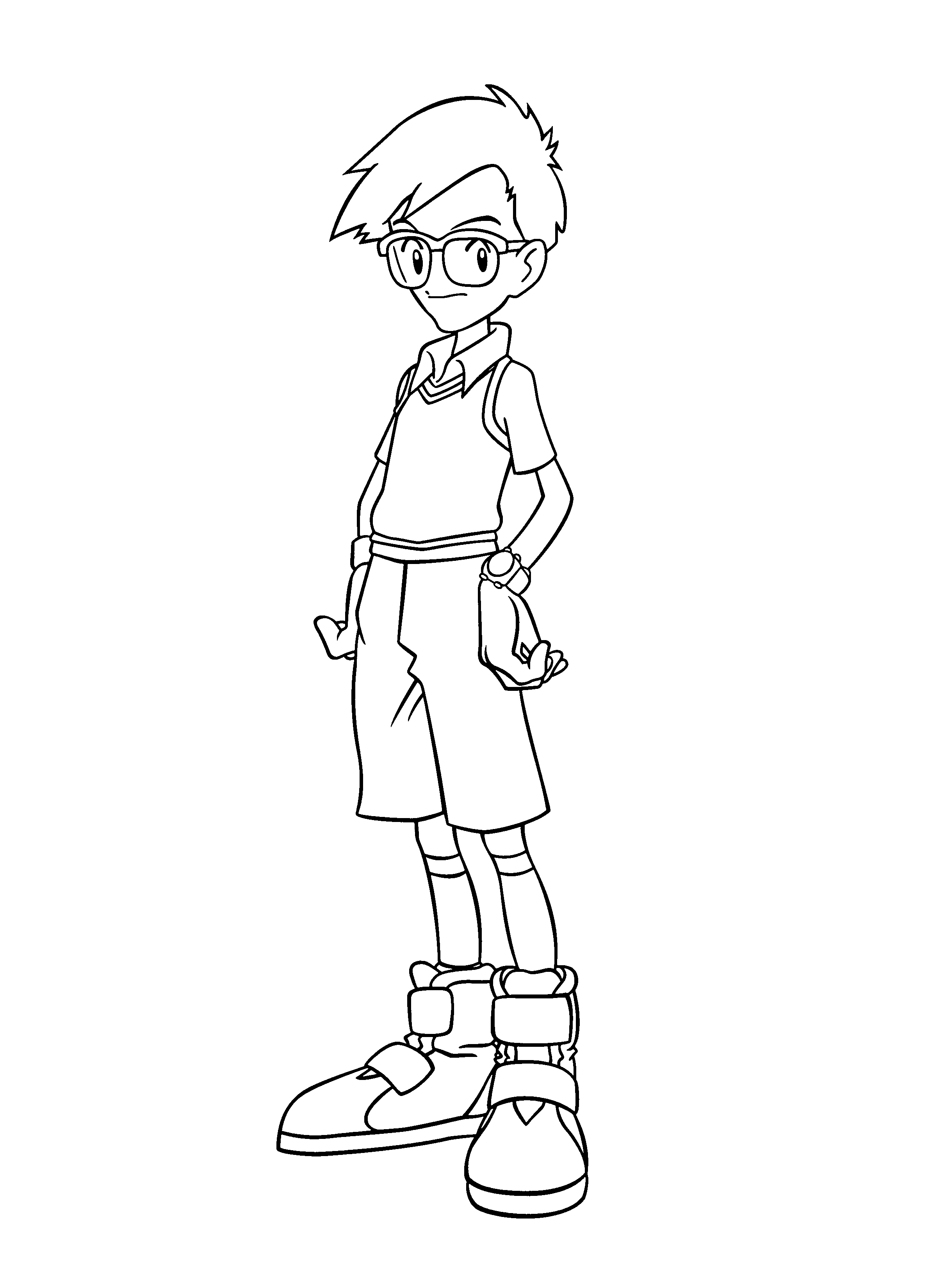 Dibujo para colorear: Digimon (Dibujos animados) #51663 - Dibujos para Colorear e Imprimir Gratis