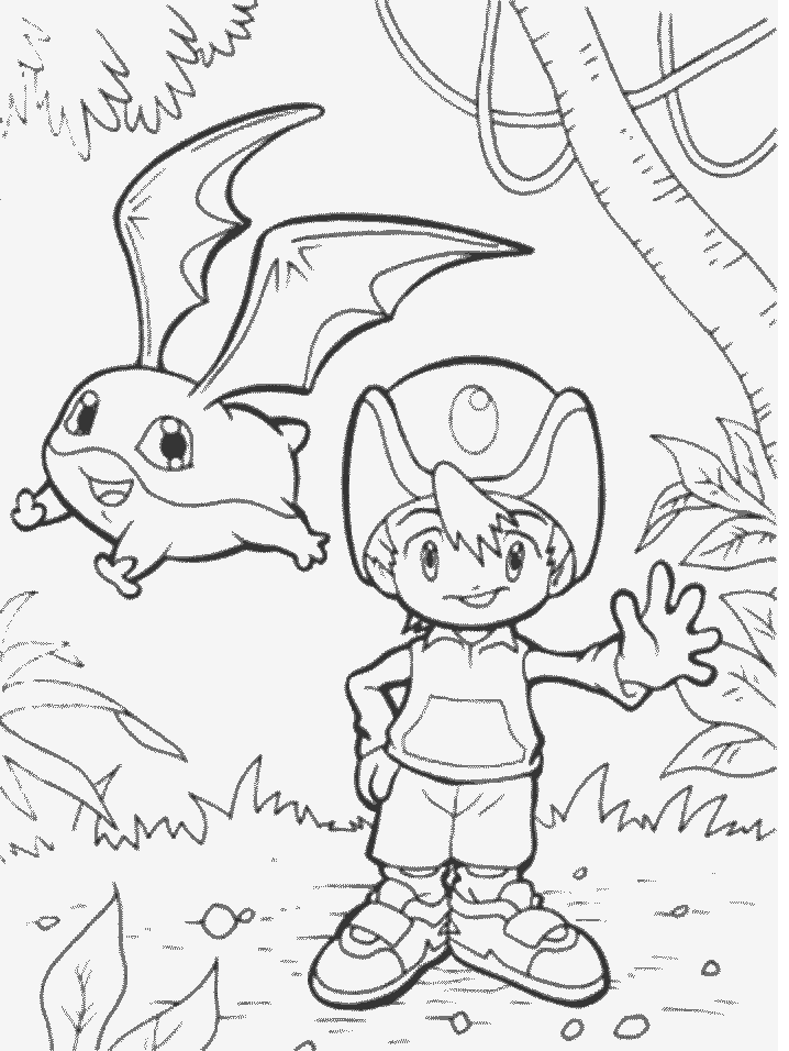 Dibujo para colorear: Digimon (Dibujos animados) #51668 - Dibujos para Colorear e Imprimir Gratis