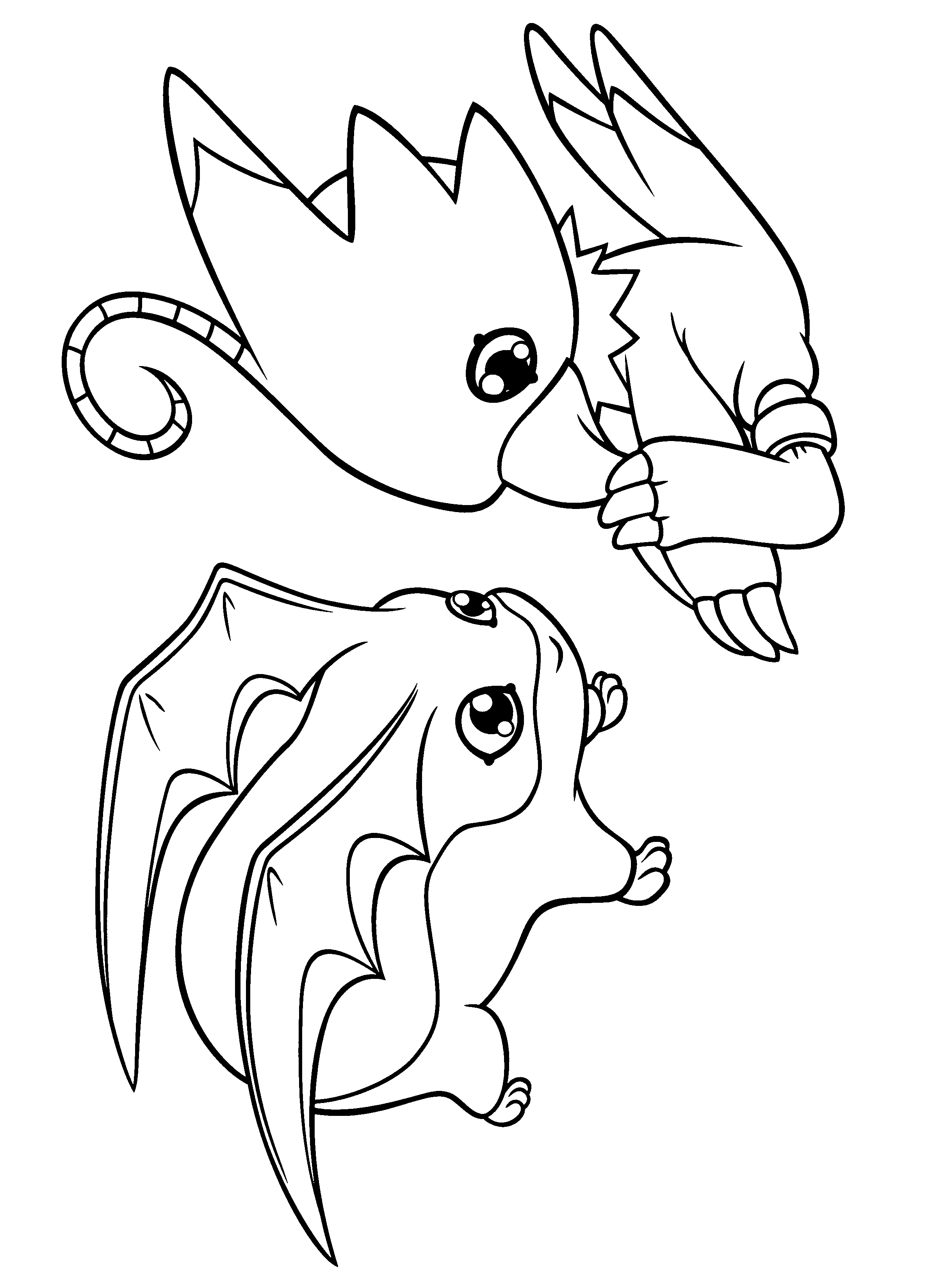 Dibujo para colorear: Digimon (Dibujos animados) #51676 - Dibujos para Colorear e Imprimir Gratis
