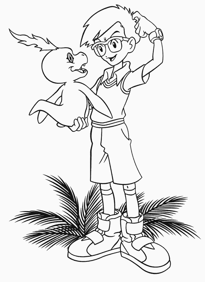 Dibujo para colorear: Digimon (Dibujos animados) #51696 - Dibujos para Colorear e Imprimir Gratis