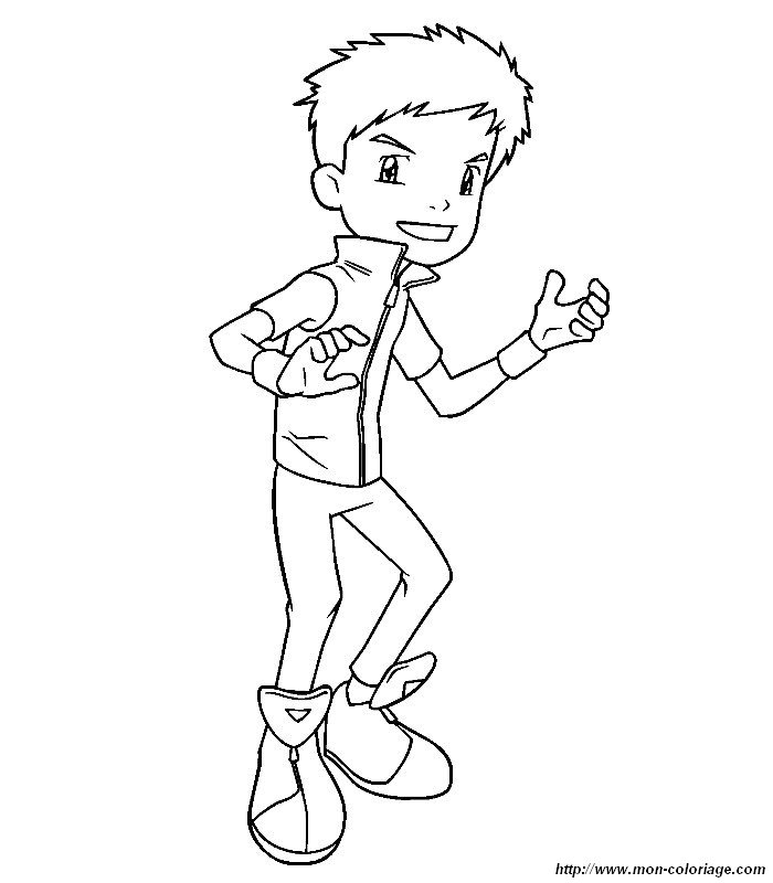 Dibujo para colorear: Digimon (Dibujos animados) #51698 - Dibujos para Colorear e Imprimir Gratis