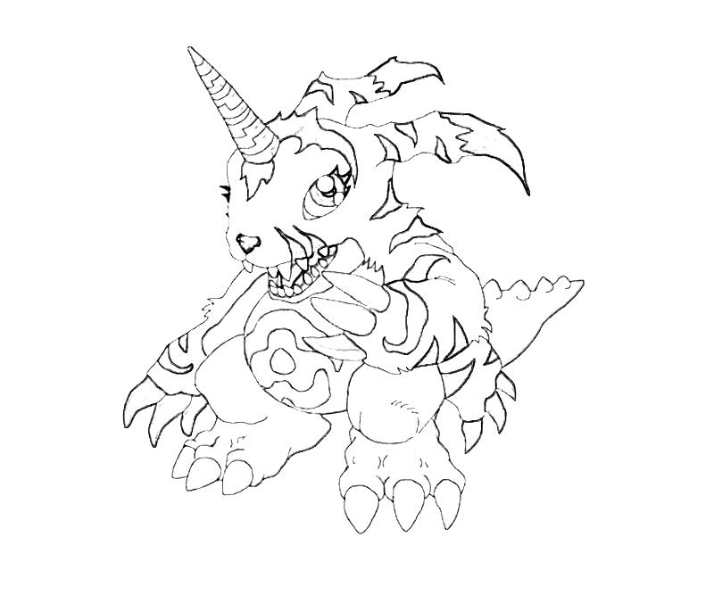 Dibujo para colorear: Digimon (Dibujos animados) #51728 - Dibujos para Colorear e Imprimir Gratis