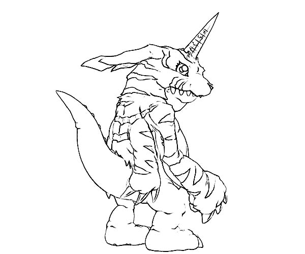 Dibujo para colorear: Digimon (Dibujos animados) #51729 - Dibujos para Colorear e Imprimir Gratis