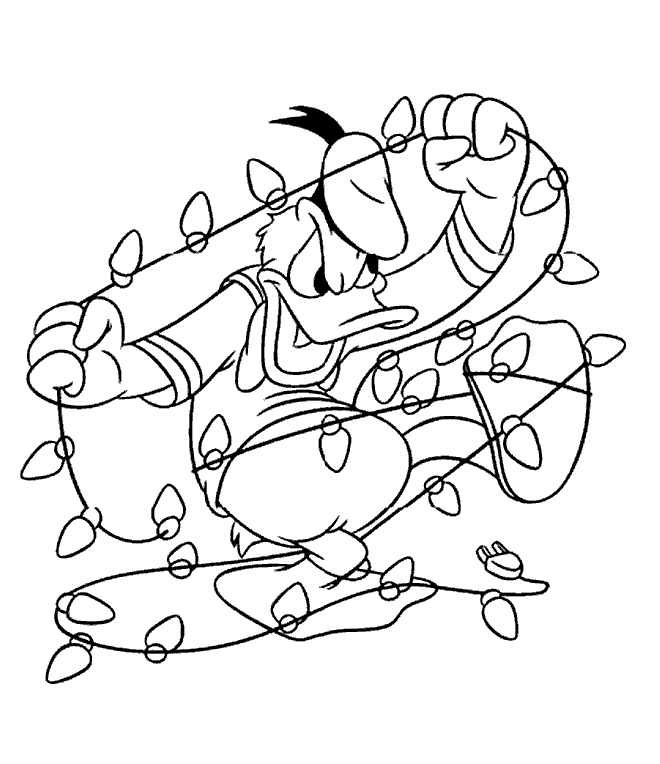 Dibujo para colorear: Donald Duck (Dibujos animados) #30154 - Dibujos para Colorear e Imprimir Gratis