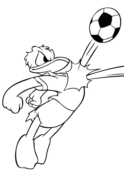 Dibujo para colorear: Donald Duck (Dibujos animados) #30190 - Dibujos para Colorear e Imprimir Gratis