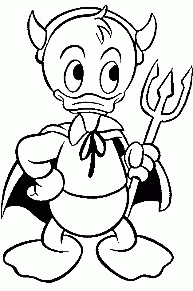 Dibujo para colorear: Donald Duck (Dibujos animados) #30197 - Dibujos para Colorear e Imprimir Gratis