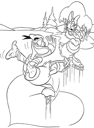 Dibujo para colorear: Donald Duck (Dibujos animados) #30202 - Dibujos para Colorear e Imprimir Gratis