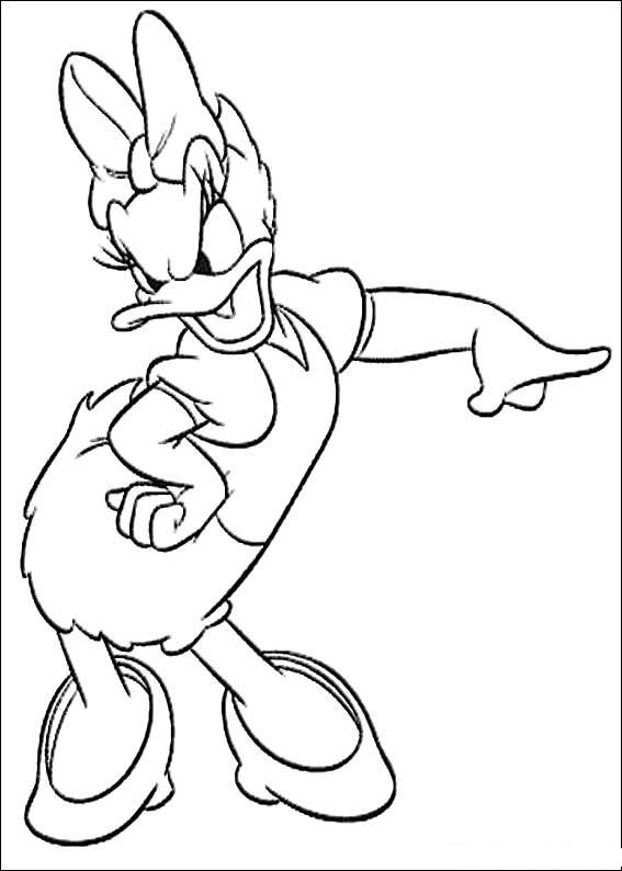 Dibujo para colorear: Donald Duck (Dibujos animados) #30211 - Dibujos para Colorear e Imprimir Gratis