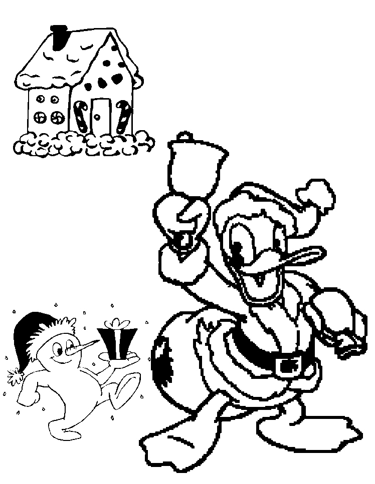 Dibujo para colorear: Donald Duck (Dibujos animados) #30224 - Dibujos para Colorear e Imprimir Gratis