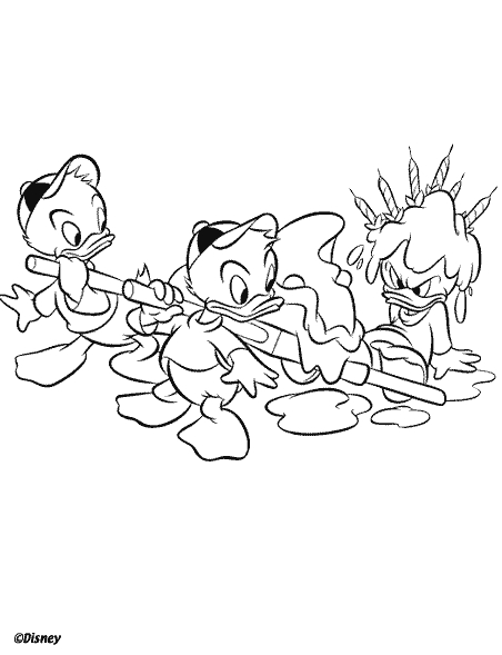 Dibujo para colorear: Donald Duck (Dibujos animados) #30239 - Dibujos para Colorear e Imprimir Gratis