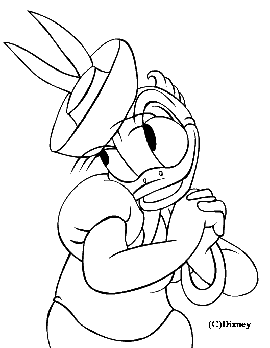 Dibujo para colorear: Donald Duck (Dibujos animados) #30258 - Dibujos para Colorear e Imprimir Gratis