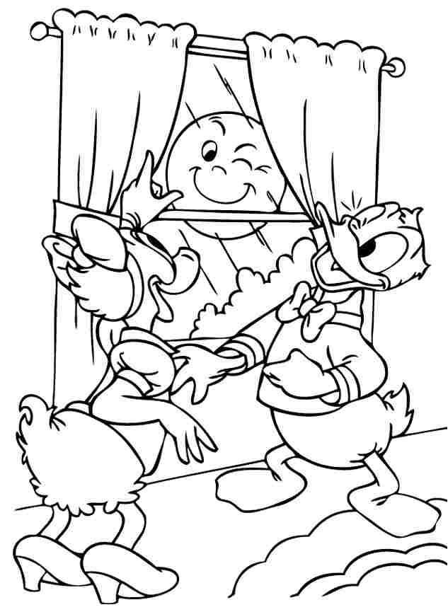 Dibujo para colorear: Donald Duck (Dibujos animados) #30261 - Dibujos para Colorear e Imprimir Gratis