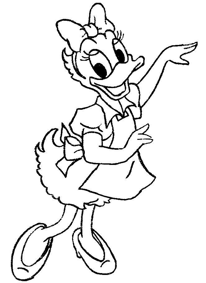 Dibujo para colorear: Donald Duck (Dibujos animados) #30293 - Dibujos para Colorear e Imprimir Gratis
