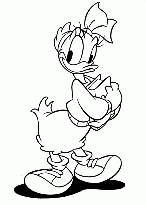 Dibujo para colorear: Donald Duck (Dibujos animados) #30301 - Dibujos para Colorear e Imprimir Gratis